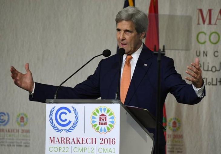 John Kerry s'emploie à rassurer la COP 22 - ảnh 1